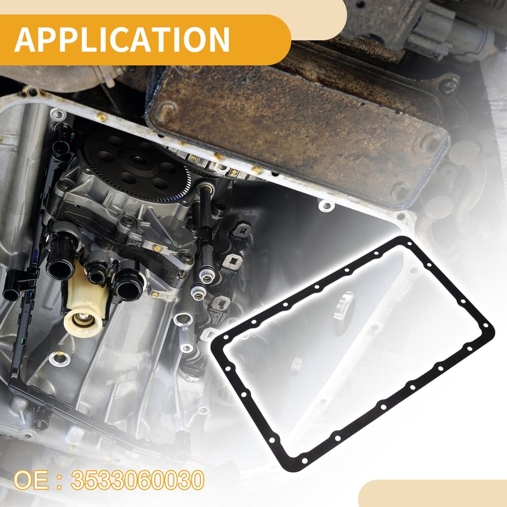 X Autohaux No.3533060030 Auto Car Oil Pan Gasket for Toyota 4Runner 1996-2005 2010 for Toyota Land Cruiser 1998-2002