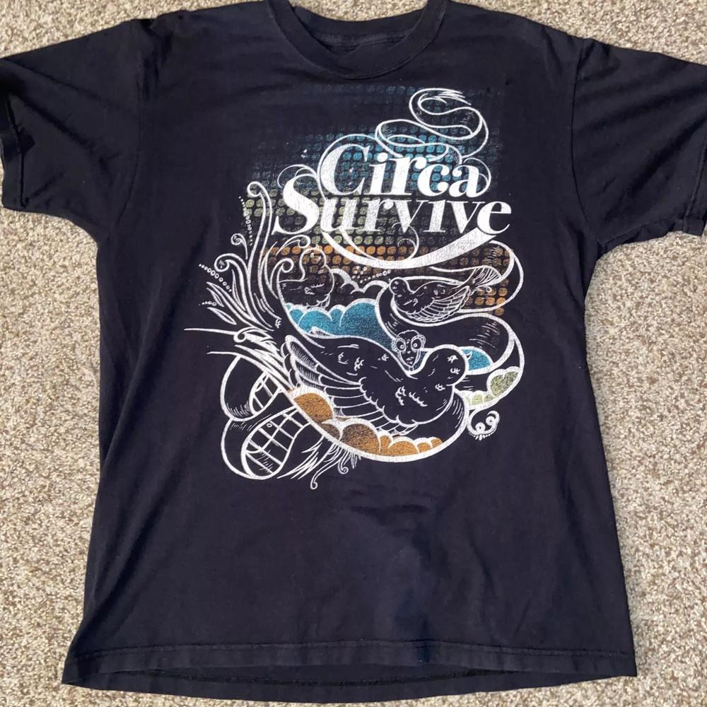 Переизданная футболка с группой Circa Survive в подарок для фаната, полный размер S-4XL