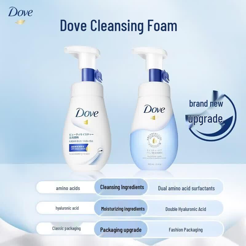 Dove Moisturizing Facial Cleansing Mousse