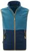 Куртка Trollkids Kjerag Vest fleece waistcoat blue dark navy blue pine green