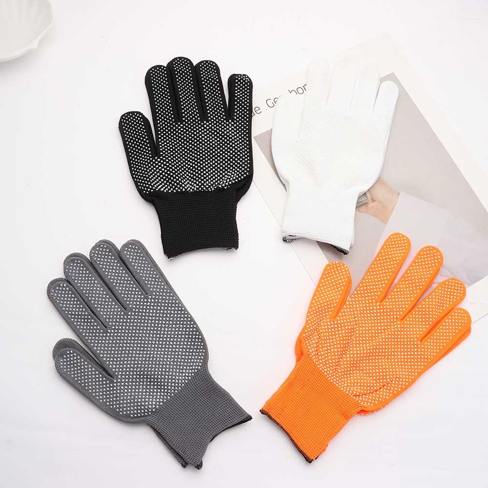 Sun Protection Stretch Work Gloves Full Finger Driving Mittens Anti-Slip Fishing Gloves