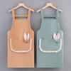 Breathable Chef Apron Corduroy Cooking Smock New Cooking Baking Bibs for Women Girl
