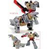 Игрушки-трансформеры Динозавры Dinoking Комбинация Деформация Grimlock Swoop Sludge Slag Snarl Модель Робот В НАЛИЧИИ BPF 5-в-1 G1 Игра Развлекательные Безопасные