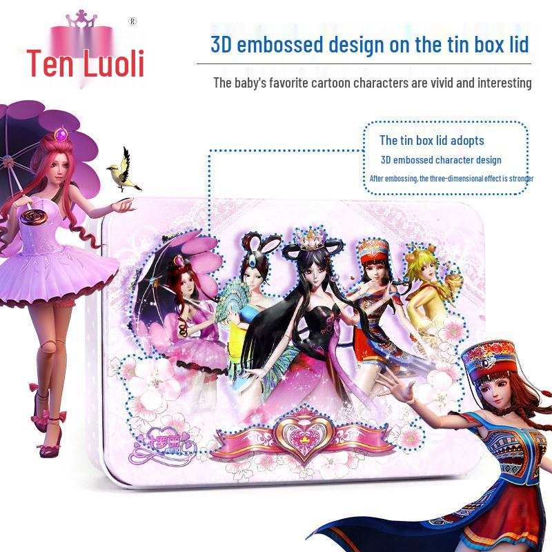 Clearance Ye Luoli Fairy Dream 100-Piece Jigsaw Puzzle for Ages 3-8: Princess-themed Early Education Toy