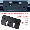 Front Bumper License Bracket Shield Board 84877919 For GMC Sierra Denali 1500 2022-2025 Vehicle Exterior Car Accessories