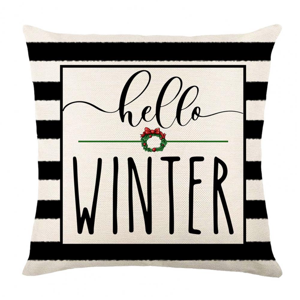 С Рождеством украшение для дома Рождественская наволочка Рождественское украшение наволочка Natal Navidad Новогодний подарок 2022 45x45 см