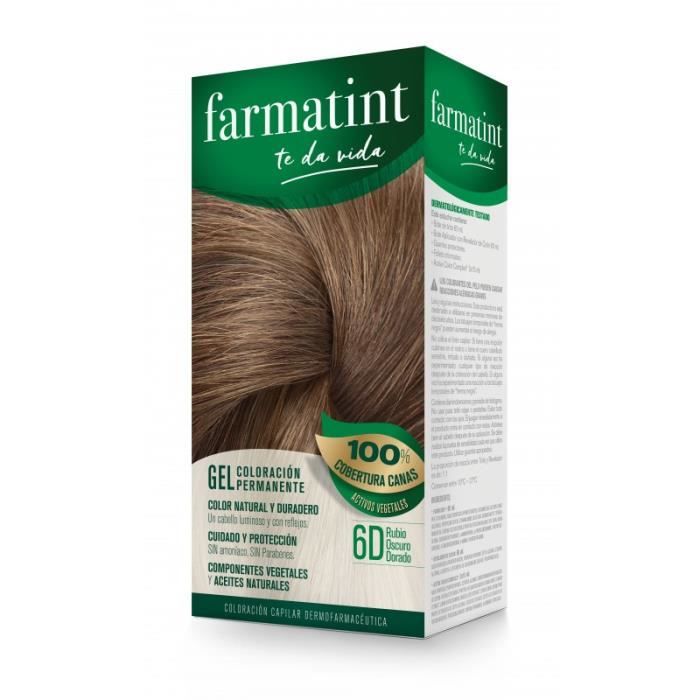 FARMATINT - Gel 6D Blond Foncé Doré 150 ml