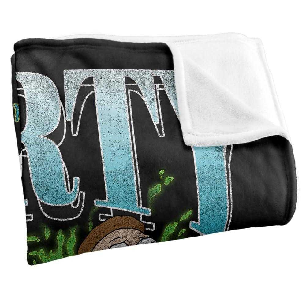 Rick And Morty Homage Soft Touch Blanket