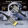 Projector Male to Female HDTV DP Cable Extension Line DisplayPort 1.4 8K 60Hz