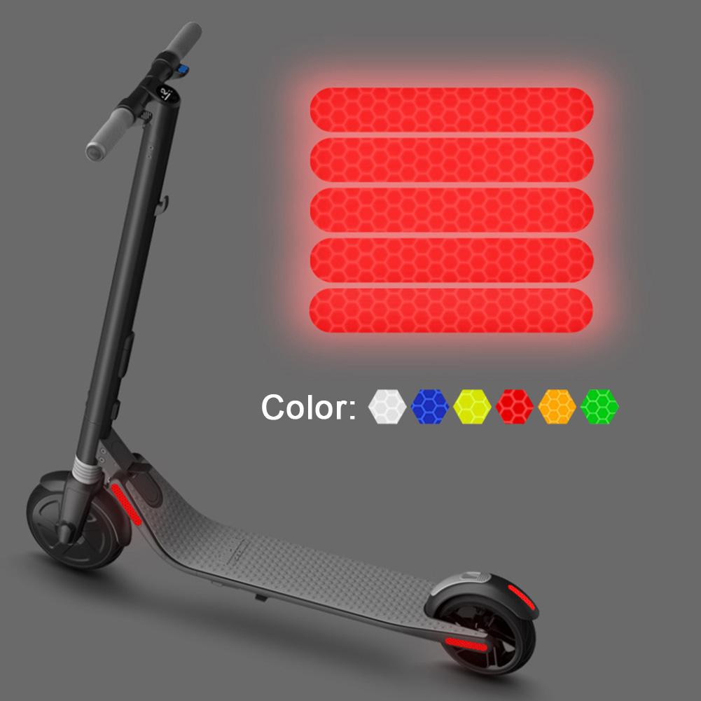 4 шт. светоотражающие наклейки для электрического скутера Ninebot ES1 ES2 ES3 ES4 E22 E25