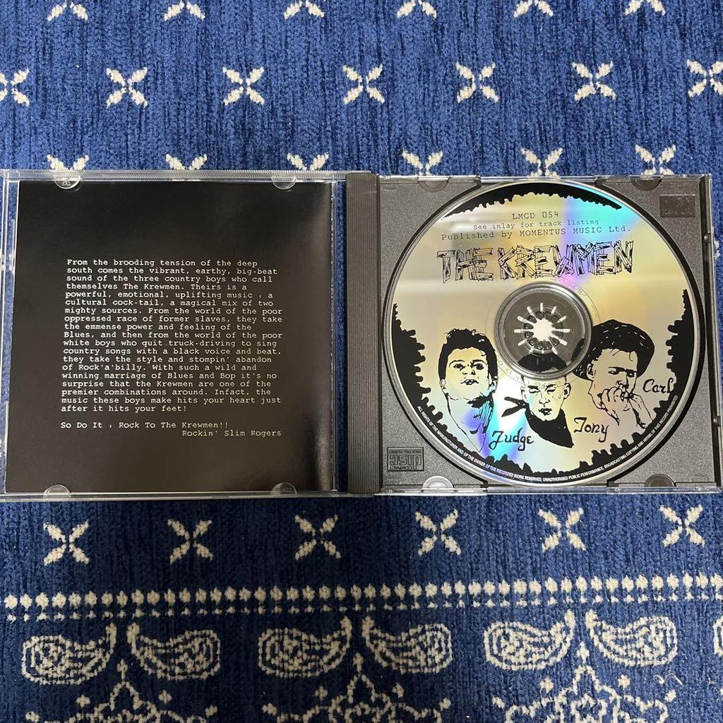 [USED] Hard to obtain! The krewmen rockabilly blues neo-rocka psychobilly