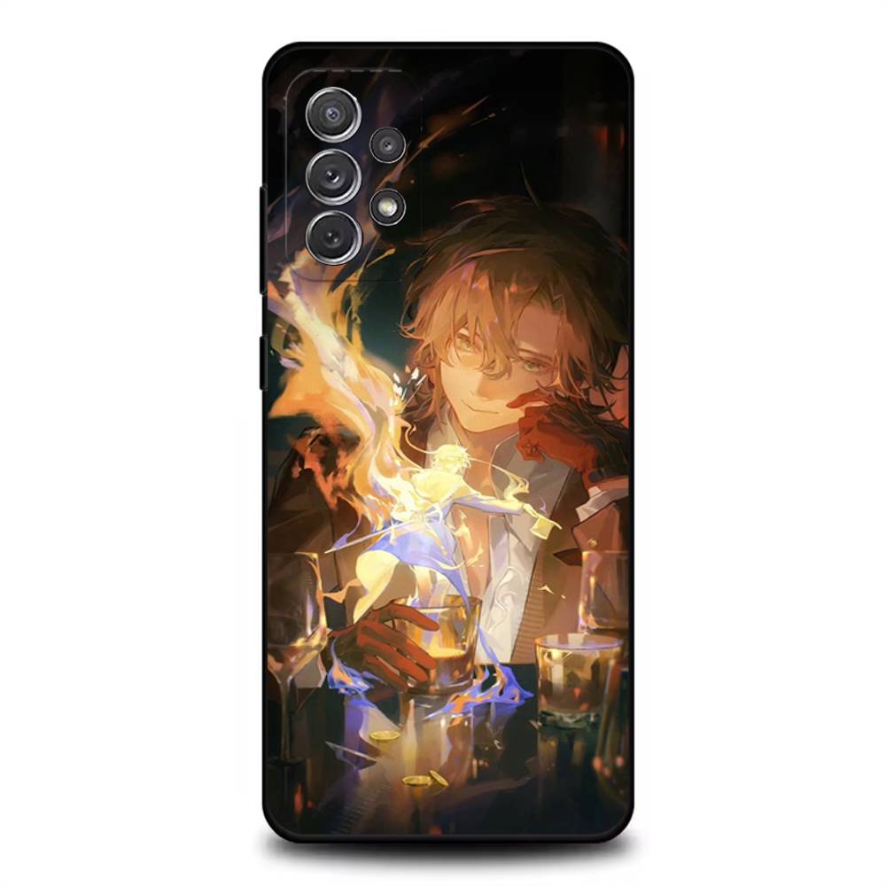 Чехол для телефона Lord Of M-Mysteries для Samsung S 25,24,23,22,30,21,10,9,Ultra,Plus,Lite,FE,4,5G Черный Мягкий Чехол