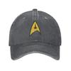 Бейсбольная кепка с логотипом Star Treksd Merch для унисекс-регулируемой кепки дальнобойщика