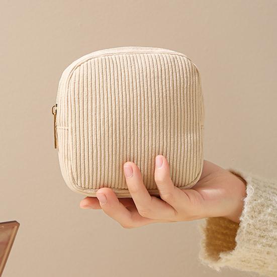 Косметичка с застежкой-молнией, водонепроницаемая, портативная, компактная, дизайн, органайзер для гигиенических салфеток, сумка для хранения косметики