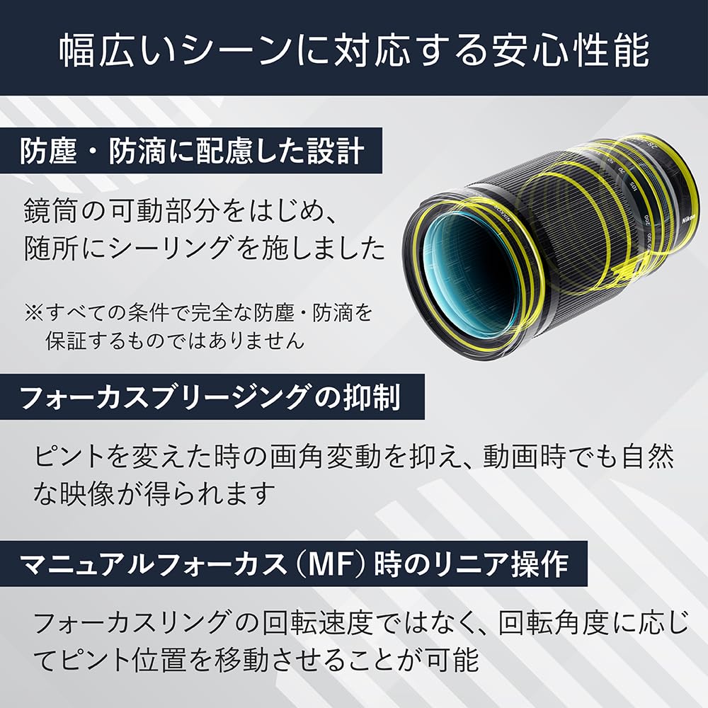Nikon NIKKOR Z VR зум-объектив 28-400 мм f/4-8 с высоким увеличением