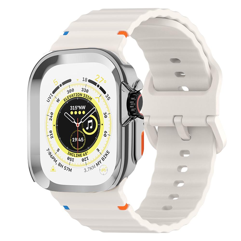 Чехол+Силиконовый ремешок для Apple Watch Ultra 3 2 49мм 46мм 42мм 45мм 44мм 41мм 40мм Ремешок для часов для Series 11 10 9 8 7 6 5 4 SE3/2/1