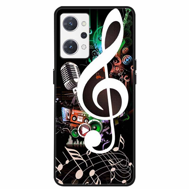 Для Oppo Reno 7A 9A Чехол Накладка на телефон Мягкий силикон Ударопрочный ТПУ Funda На Для Oppo Reno9 A 5G Защитный Capa Reno7 A / Reno9A