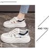 Stepping On Shit Women's Shoes 2025 New Hollow Little White Shoes Summer Student Versatile Board Shoes Breathable Mesh Sneakers