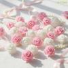 100 шт. 3,5 см Искусственные Цветы Пена ПЭ Головки Роз DIY Розы на День Святого Валентина Свадебная Коробка для Конфет Украшение