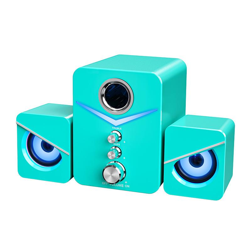 Сайда Мультимедиа Bluetooth Проводной Настольный Динамик с Сабвуфером