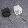 Extendable Aquarium Square Net - Stainless Steel Fish & Shrimp Catcher w/Foldable Handle, Tank Clean Tool for Plant/Algae