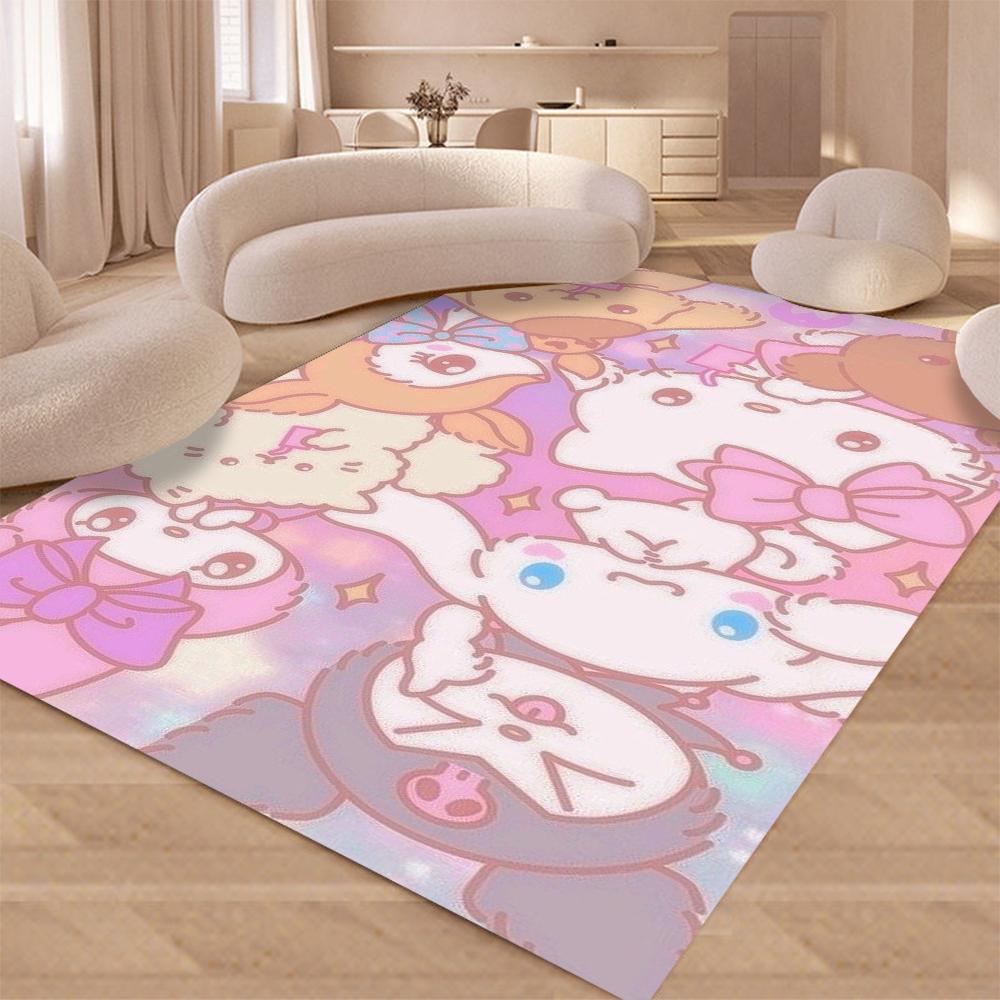 Дисней Cinnamoroll Мультяшная Собачка S-anrio Ковер Коврик для Дома Гостиной Спальни Декора Дивана Детский Ковер Напольный Коврик