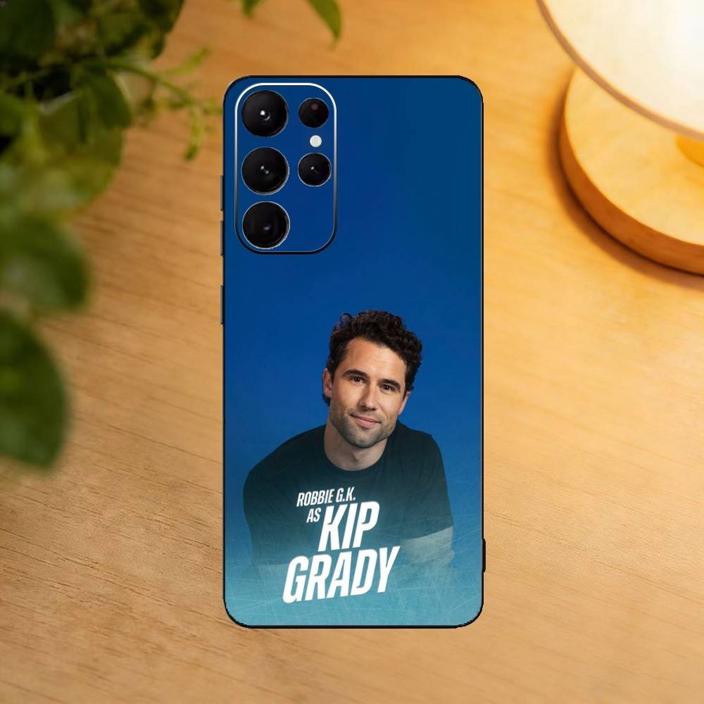 Robbie GK K-Kip Нагреваемый Чехол для Телефона Rivalry Для Samsung S25,24,23,22,30,21,10,9,Ultra,Plus,Lite Мягкий Черный Чехол