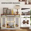 Dog Crate Furniture for Large Dogs, Double Dog Cage for Small Dogs