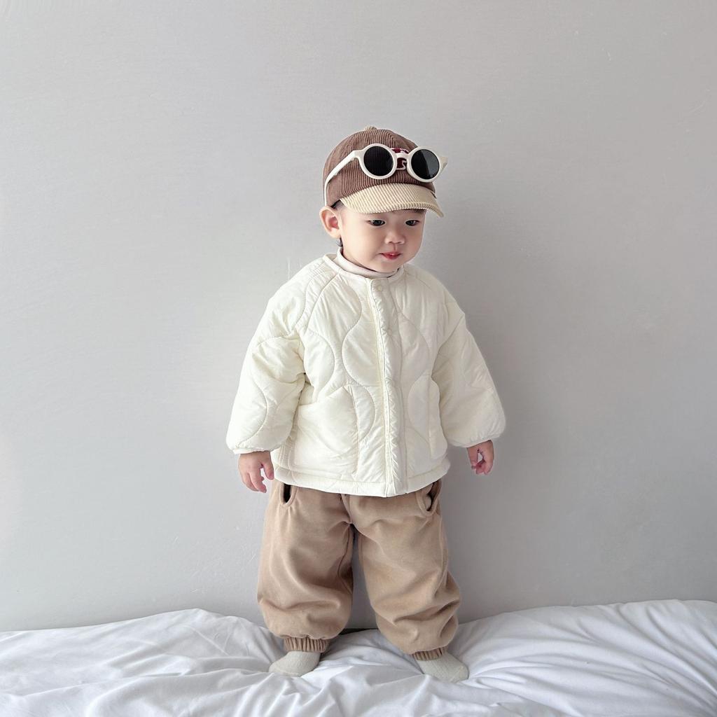 Baby Padded Jacket Winter Clothing Thickened Baby Going Out Clothing Boys And Girls Warm Winter Padded Jacket Children'S Clothing