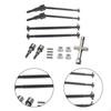 4Pcs RC Drive Shafts Transmission Metal Replacements Driveshafts for 16101 16102 1/16 Scale