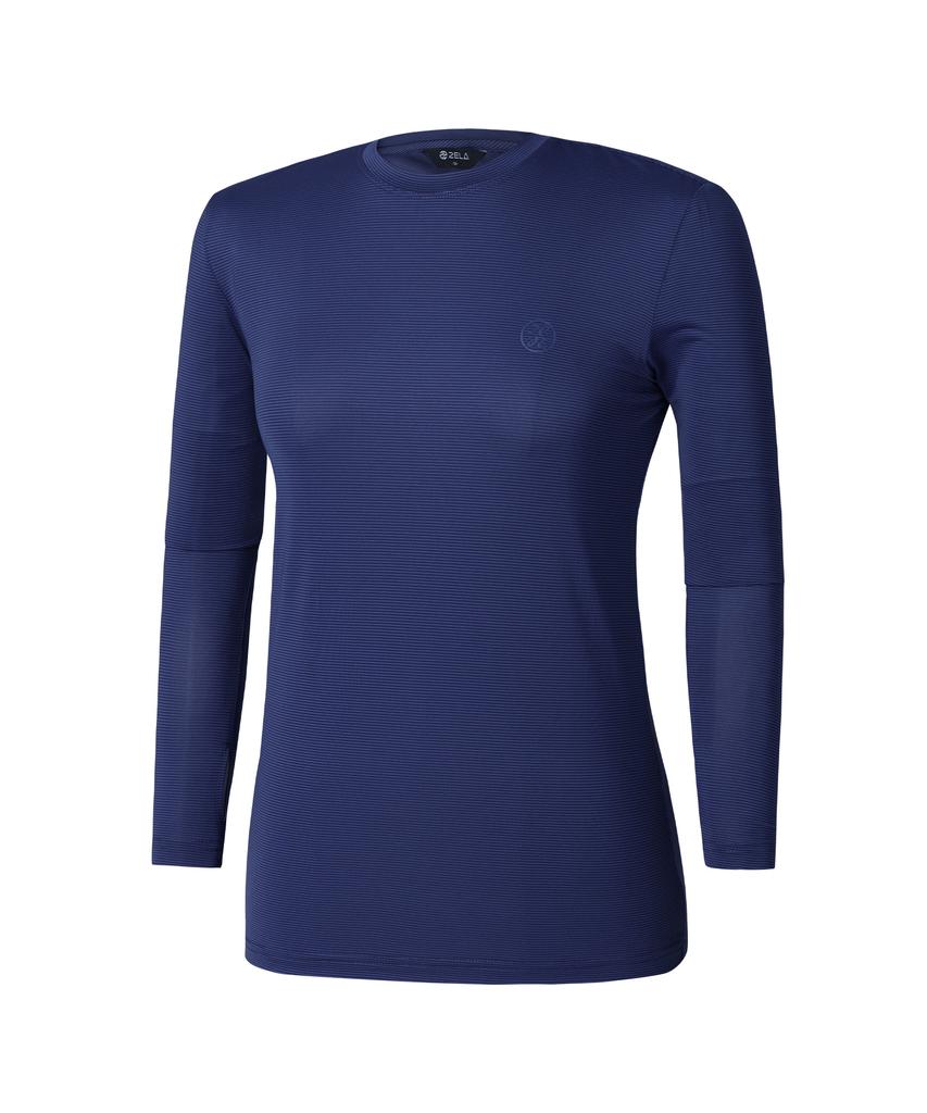 2ELA Fingerhole Women'S Ice Queen Cooling Round Long Sleeve T-Shirt 6 Colors (Type B)