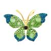 Creative Rhinestone Butterfly Brooch Femininity Fashion Coat Pin Pin Brooch Accessories