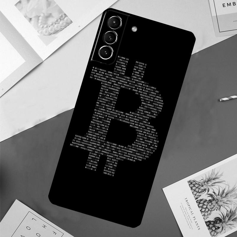 Bitcoin Case For Samsung Galaxy S25 Ultra S21 S22 S23 S24 Ultra S9 S10 Plus S20 FE S25 FE Back Cover
