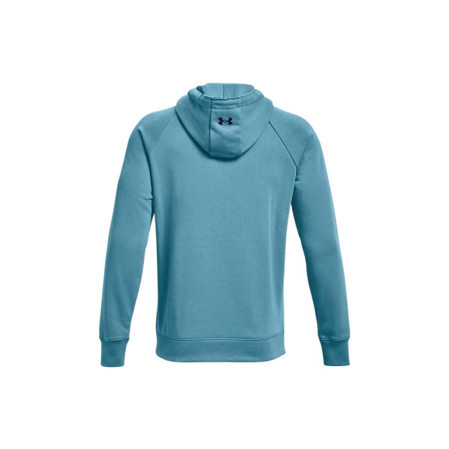 Under Armour Project Rock Johnson Training Hoodie Мужские толстовки с капюшоном синего цвета 1370453-416