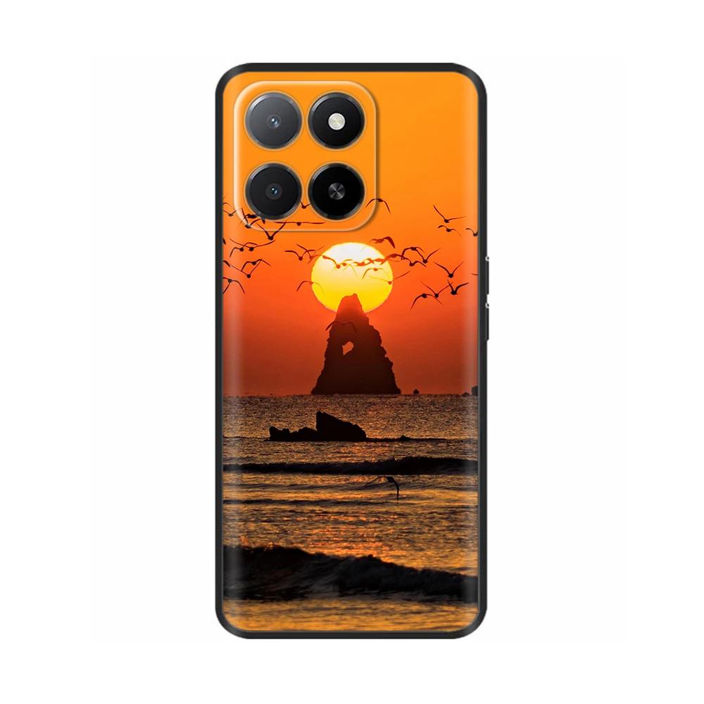 Чехол для Honor X5B Plus Чехол для Honor X5b 2024 Ударопрочный Мягкий ТПУ Силиконовый Чехол для телефона Для honorX5B X 5b Capa Мультяшный Матовый Бампер