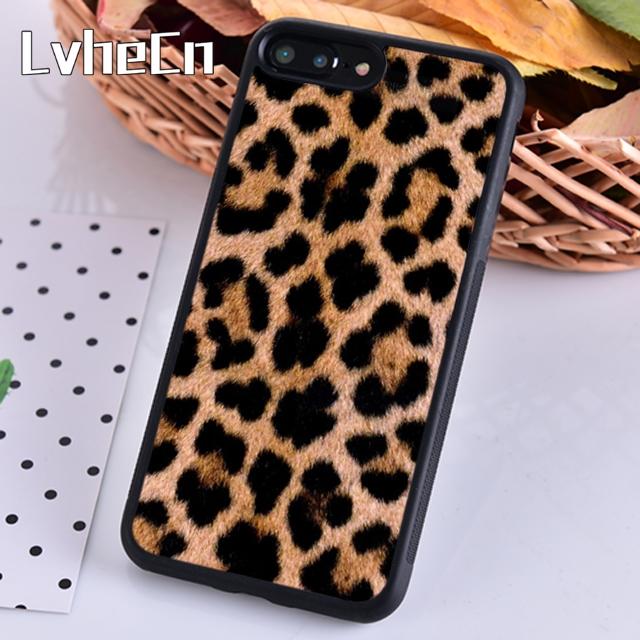Leopard Animal Print Phone Case For iPhone 17 Air 14 15 16 16e 13 12 Max Cover For Apple 14 15 16 16e 11 Pro Max Plus