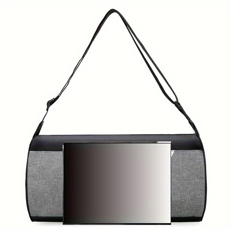 Повседневная спортивная сумка через плечо с цветными блоками, легкая переносная сумка на молнии, модная сумка унисекс для повседневного использования