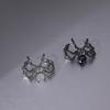Black Color Open Ring Zinc Zinc Alloy Finger Ring New Spider Ring  Fashion Accessories