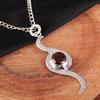 Rhodolite Gemstone Jewelry, Handmade Silver Pendant, 925 Solid Sterling Silver Pendant For Mother's Gift