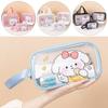 PVC Cartoon Cosmetic Bag Transparent Makeup Bag Travel Toiletry Storage Bag