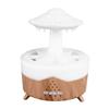 UFO Rain Cloud Humidifier Colorful Light Cute Wood Grain Water Drip Essential Oil Diffuser with