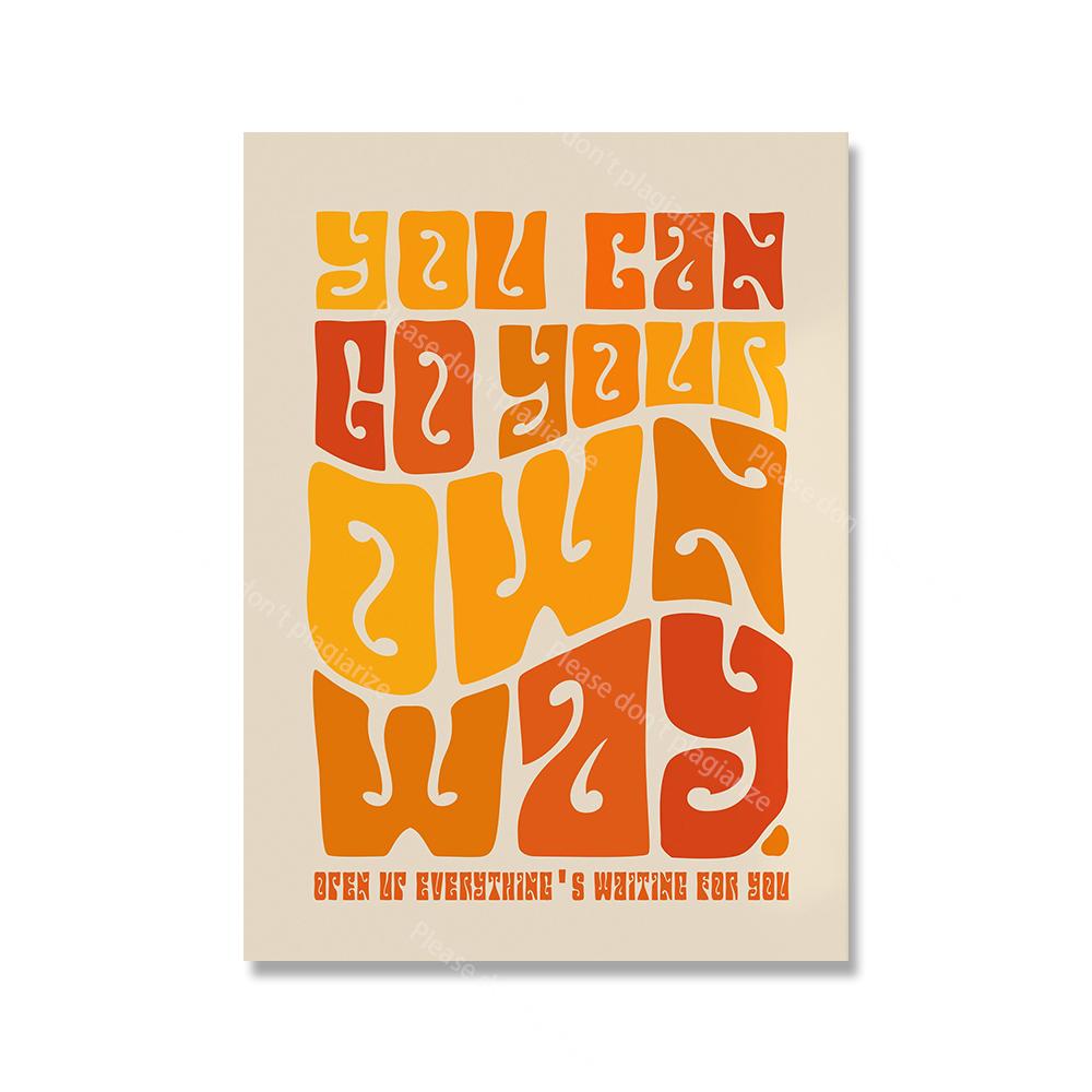 Ретро Забавный музыкальный текстовый постер с цитатой и принтом красочный феминистский без рамки Холст Painitng Кухня Танцы Гостиная Домашний декор