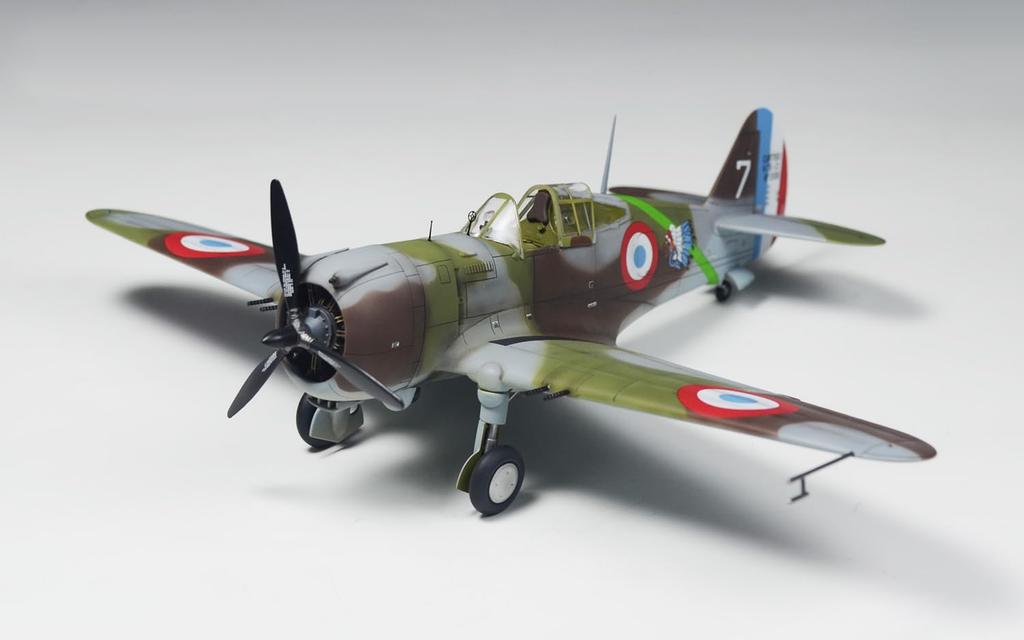 Wolfpack Design France Curtiss Hawk Premium Edition Пластиковая модель WOLWP14815 1/48 H75-C1