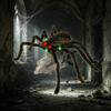 Bendable Legs Plush Spider Realistic Plush Bar Decorative Props  Yard Decoration