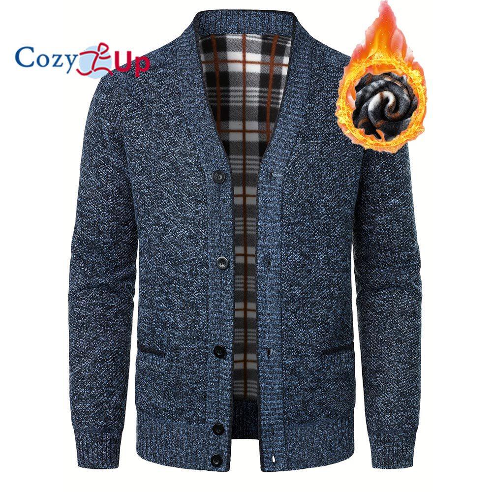 Мужской вязаный свитер с v-образным вырезом больших размеров, кардиган на весну/осень, модное пальто оверсайз с длинными рукавами для мужчин, мужская одежда