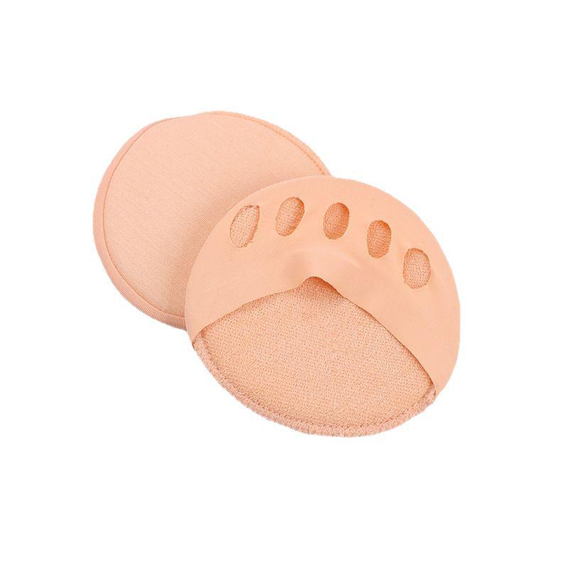 Невидимая подушечка для передней части стопы: Влаговпитывающие, устойчивые к запаху хлопковые полуноски для женских туфель на высоком каблуке