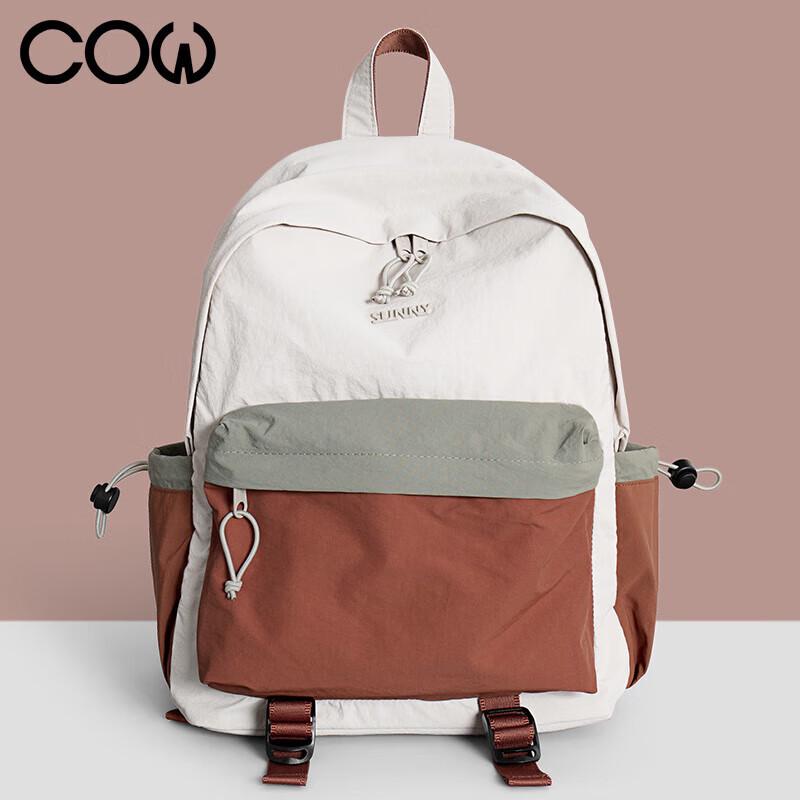 COW Women's Lightweight Water-Repellent Student Backpack