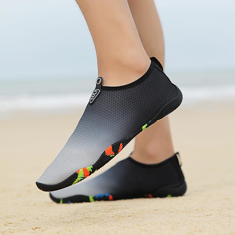 Мужская и женская обувь для плавания в воде. Легкие носки для дайвинга. Обувь для воды. Быстросохнущие пляжные сандалии для плавания.