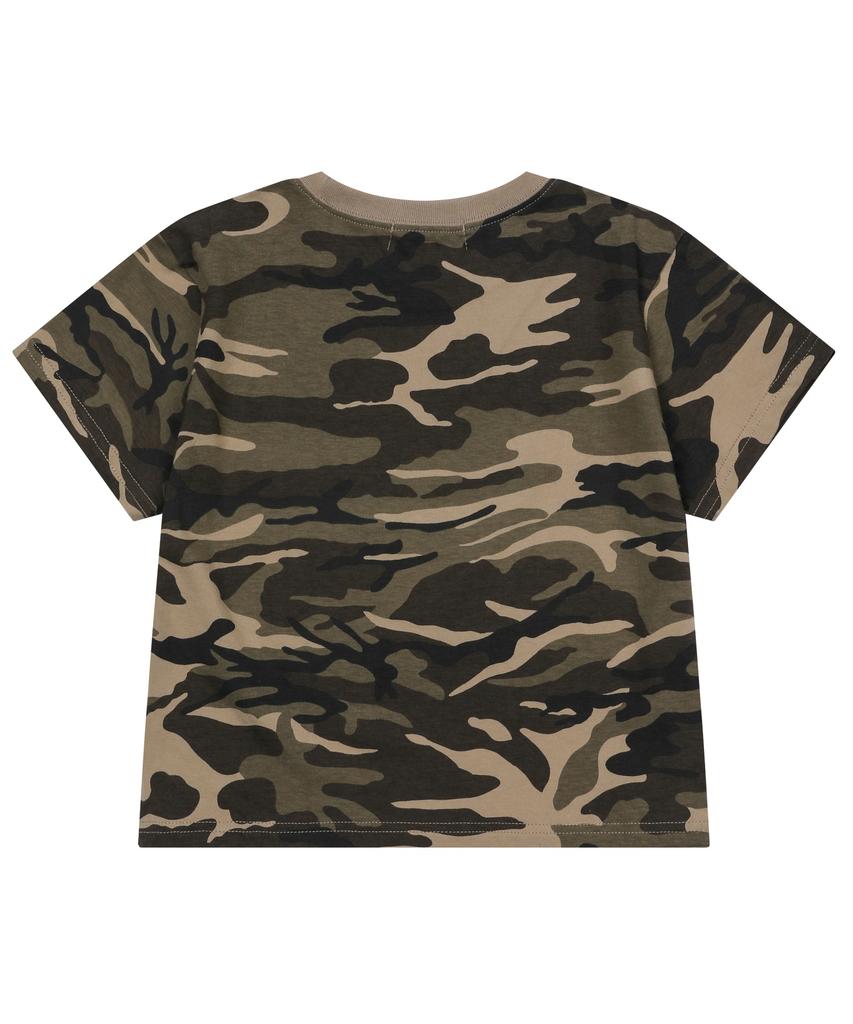 MUCENT Tenver Metal Logo Camo Short Sleeve T-Shirt Unisex