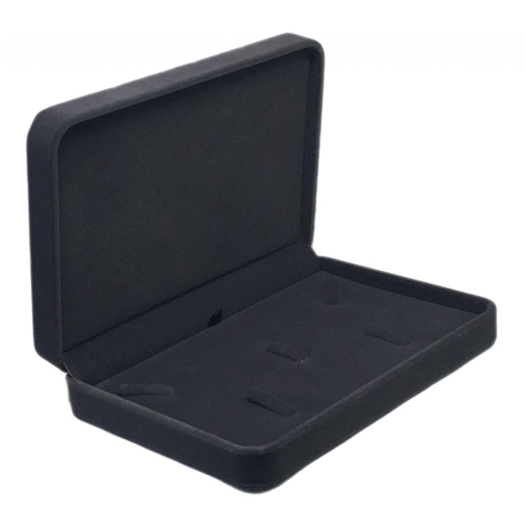 Бархатные наборы ювелирных изделий Коробки Поднос для путешествий Ожерелье Хранение Витрина Красный